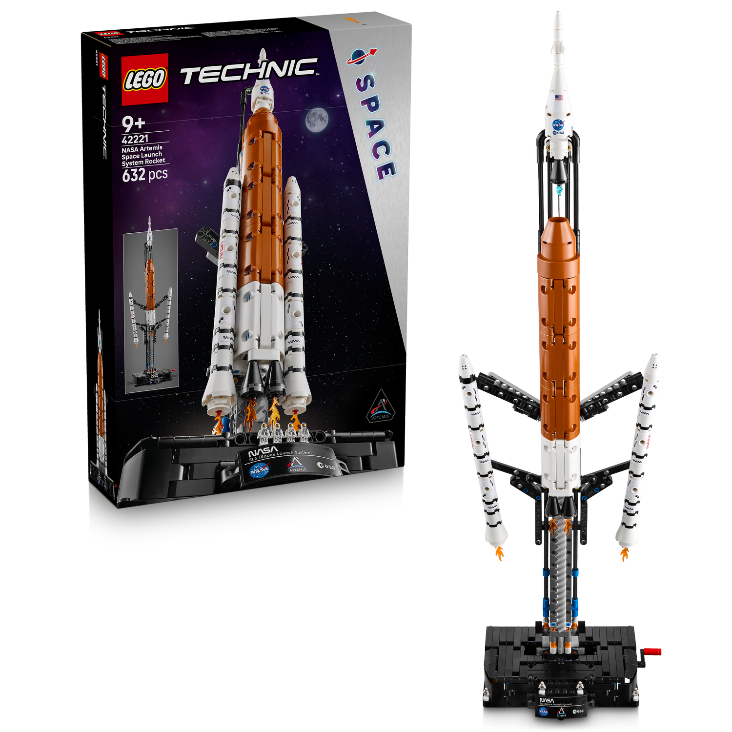 LEGO® Technic NASA Artemis Space Launch System Rocket - Đồ chơi lắp ráp Mô hình Tên lửa NASA - LEGO 42221 - Hình ảnh bổ sung 8