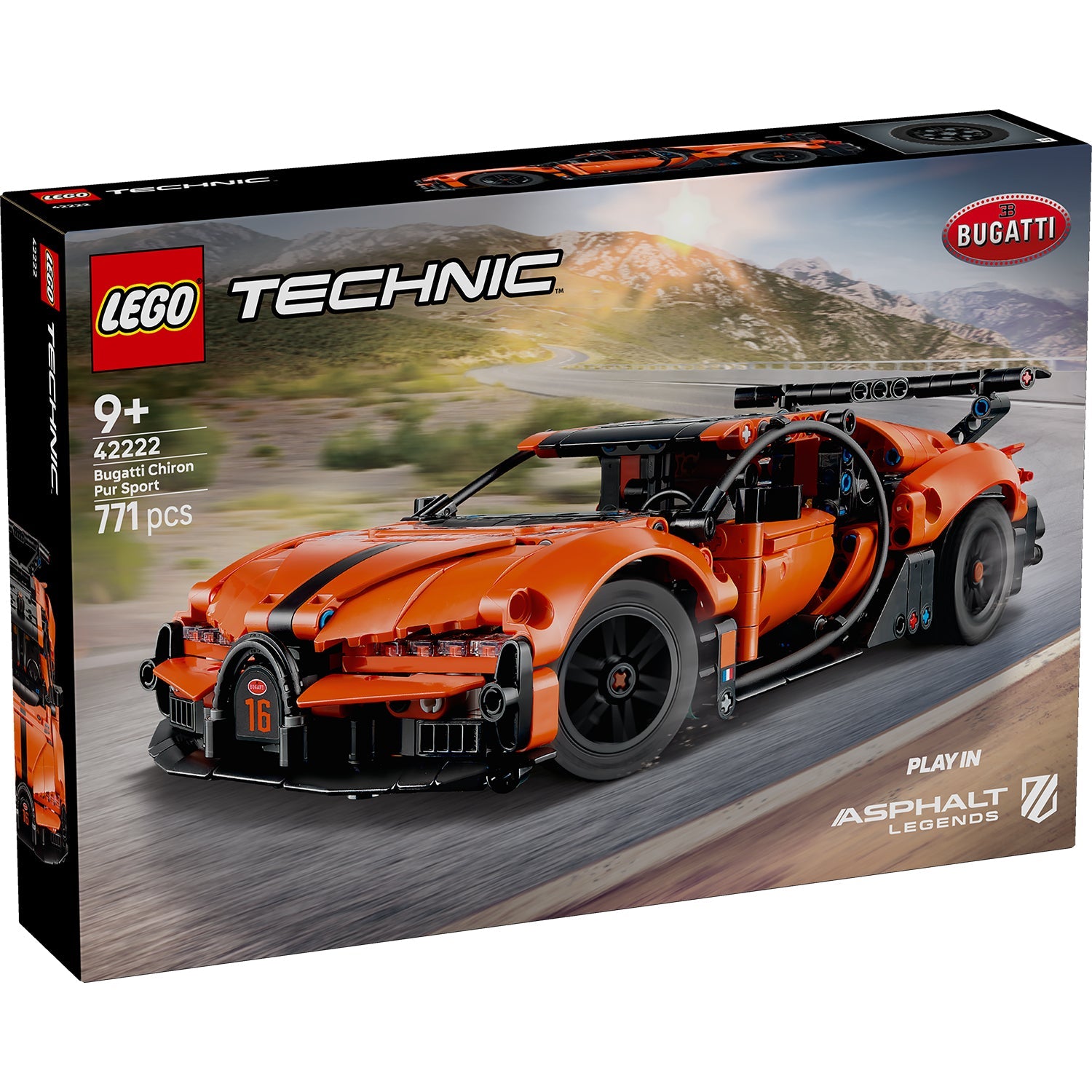 LEGO® Technic Bugatti Chiron Pur Sport Hypercar - Mô Hình Siêu Xe Đua Lắp Ráp LEGO 42222 - Hình ảnh sản phẩm