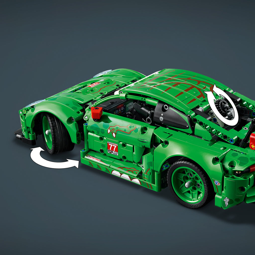 LEGO® Technic™ Porsche 911 GT3 R REXY AO Racing Car - Mô Hình Xe Đua Porsche 911 - LEGO 42224 - Hình ảnh bổ sung 6