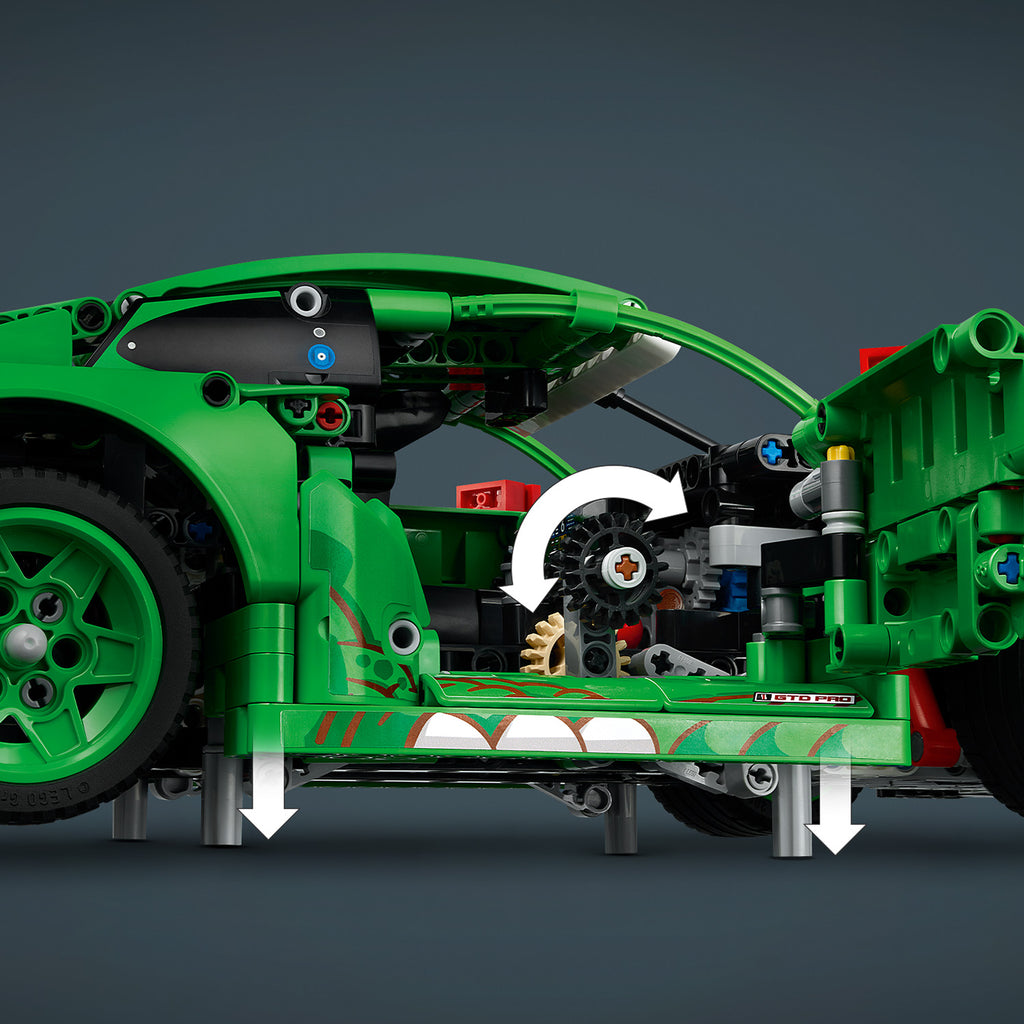 LEGO® Technic™ Porsche 911 GT3 R REXY AO Racing Car - Mô Hình Xe Đua Porsche 911 - LEGO 42224 - Hình ảnh bổ sung 7