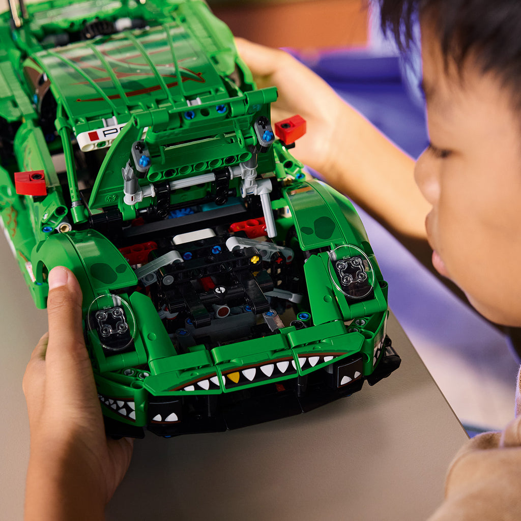 LEGO® Technic™ Porsche 911 GT3 R REXY AO Racing Car - Mô Hình Xe Đua Porsche 911 - LEGO 42224 - Hình ảnh bổ sung 8
