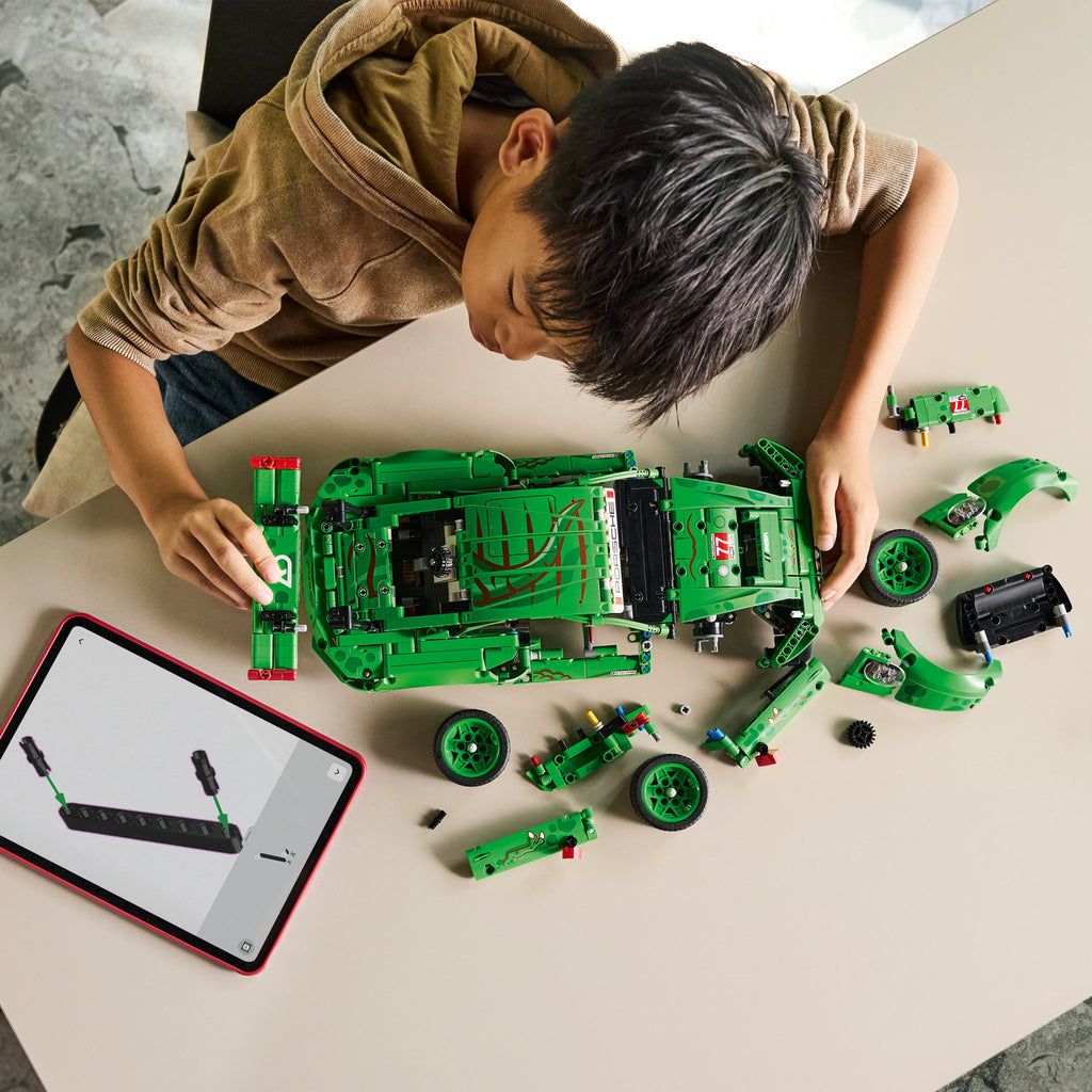 LEGO® Technic™ Porsche 911 GT3 R REXY AO Racing Car - Mô Hình Xe Đua Porsche 911 - LEGO 42224 - Hình ảnh bổ sung 5