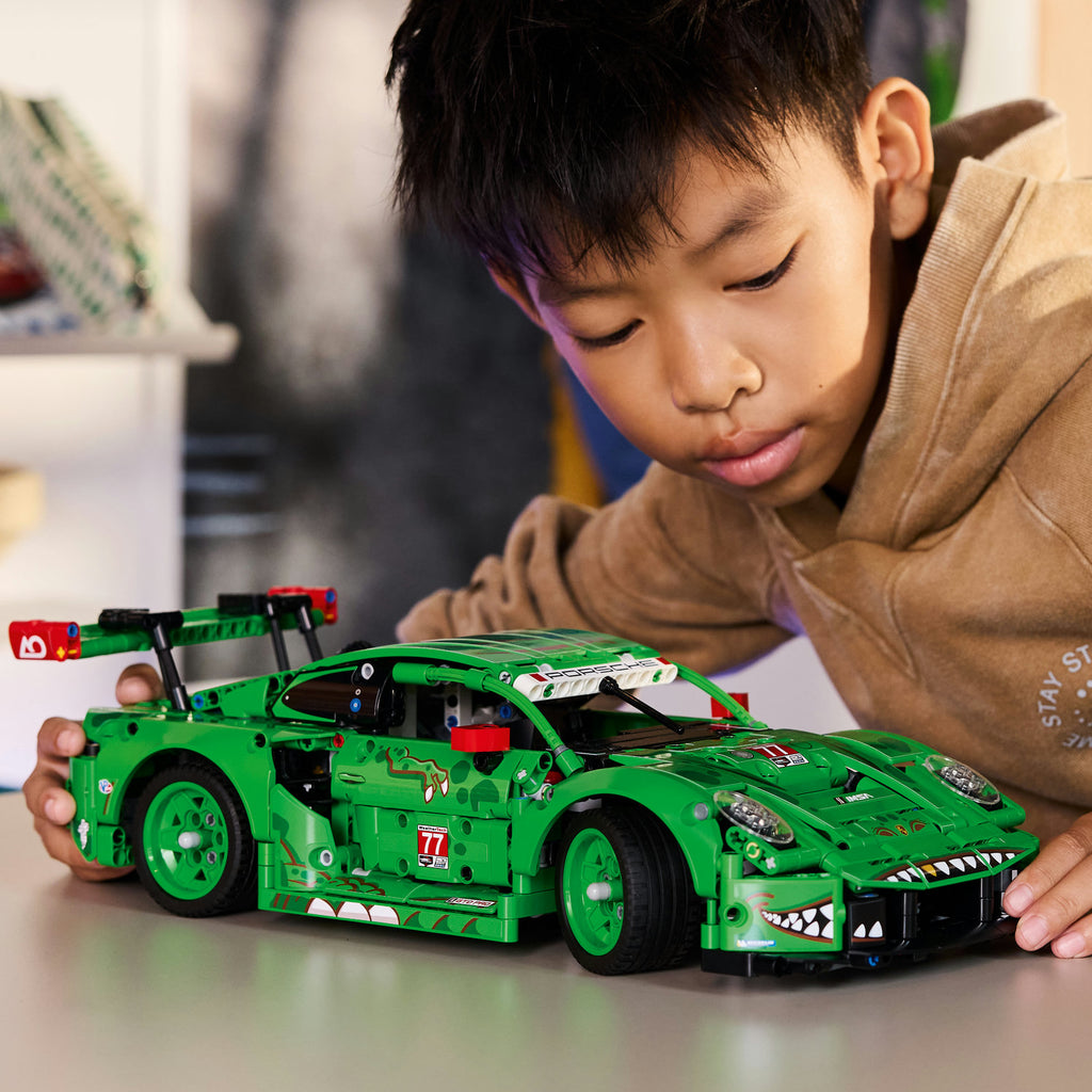 LEGO® Technic™ Porsche 911 GT3 R REXY AO Racing Car - Mô Hình Xe Đua Porsche 911 - LEGO 42224 - Góc nhìn khác 3