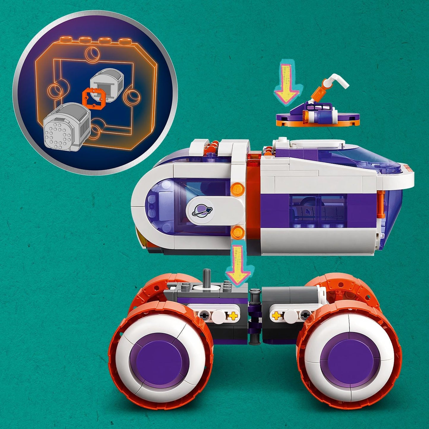 LEGO® Friends™ Space Research Rover - Xe Thám Hiểm Nghiên Cứu Không Gian (42602) - LEGO LEGO - ảnh 2 - Building Set