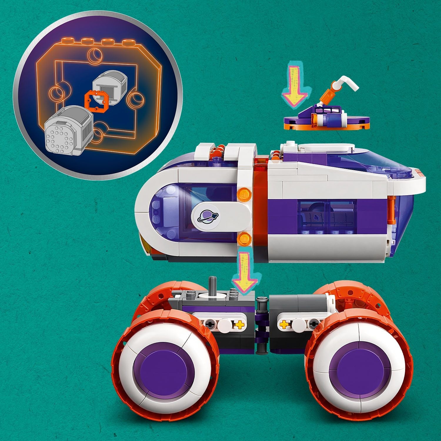 LEGO® Friends™ Space Research Rover - Xe Thám Hiểm Nghiên Cứu Không Gian (42602) - LEGO LEGO - ảnh 2 - Building Set