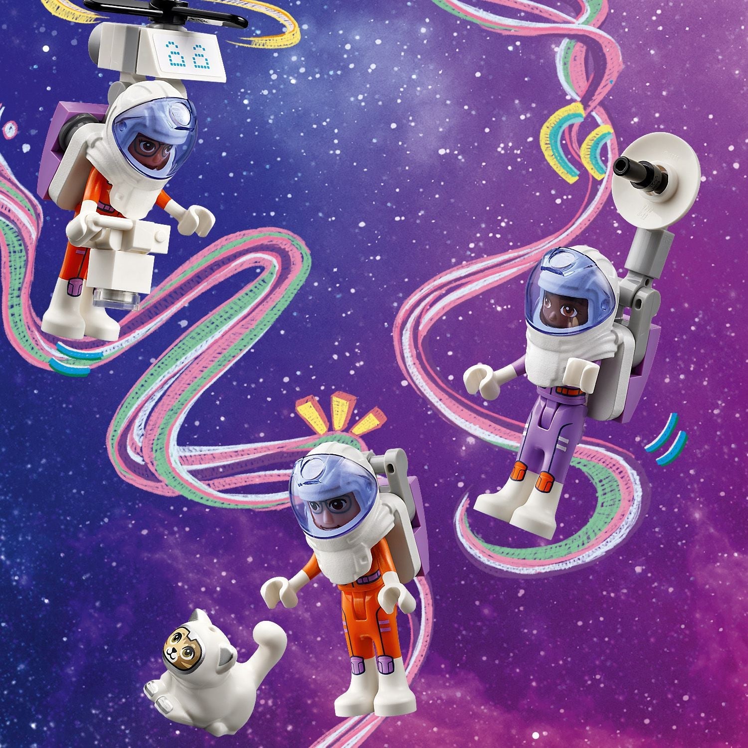 LEGO® Friends™ Mars Space Base and Rocket Căn Cứ Vũ Trụ Và Tên Lửa Sao Hỏa 42605 - Hình ảnh bổ sung 6