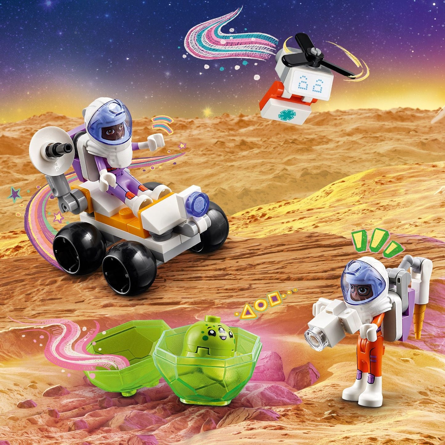 LEGO® Friends™ Mars Space Base and Rocket Căn Cứ Vũ Trụ Và Tên Lửa Sao Hỏa 42605 LEGO - ảnh 1 - LEGO Friends