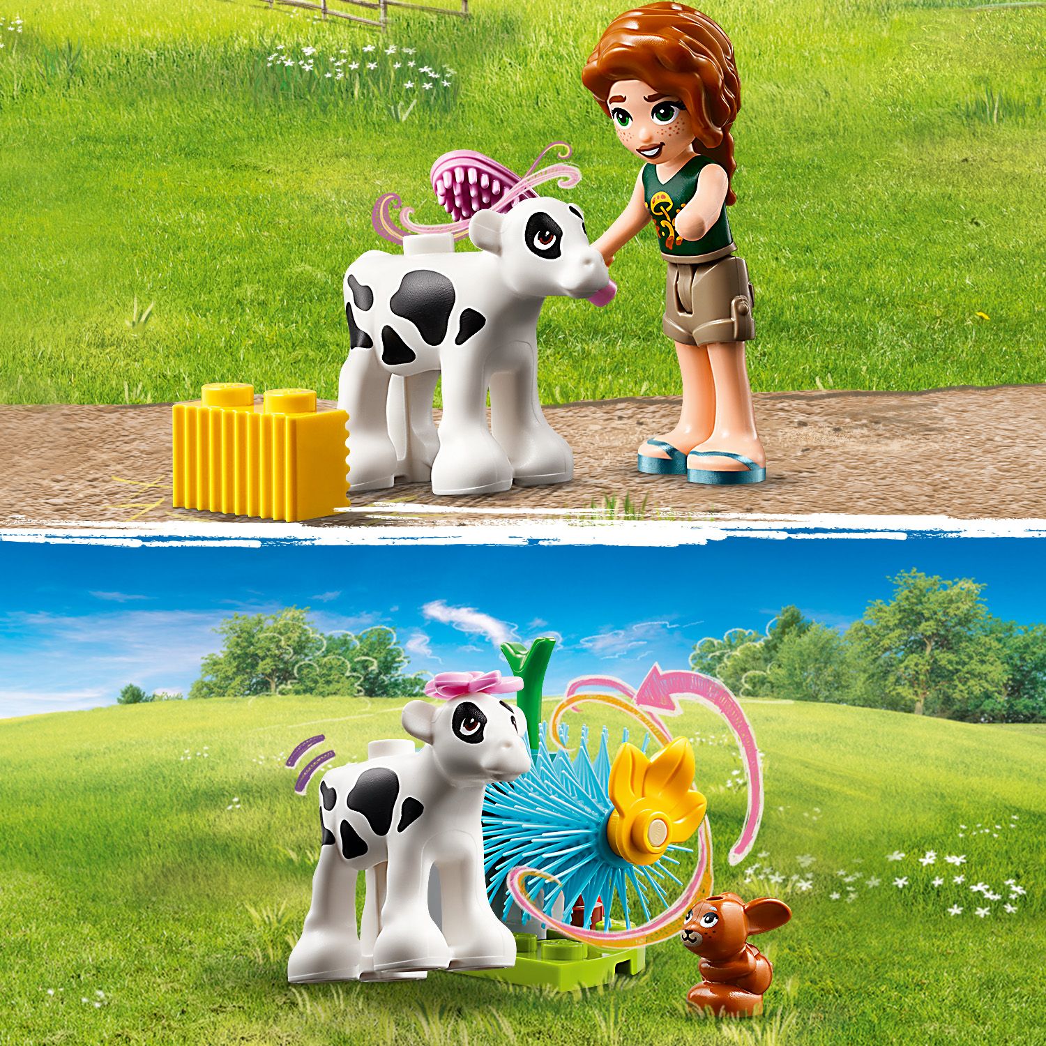 LEGO® Friends™ Autumn's Baby Cow Shed - Đồ Chơi Lắp Ráp Chuồng Bê Nông Trại - LEGO 42607 - Hình ảnh bổ sung 6