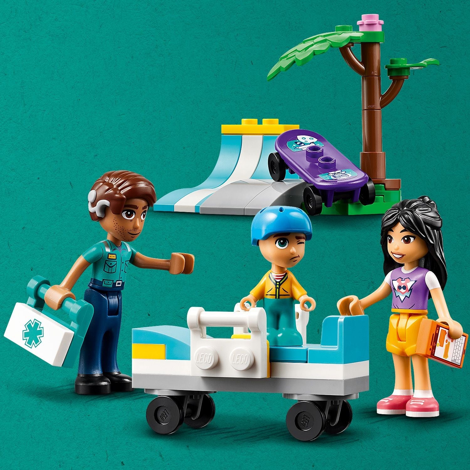 LEGO® Friends™ Heartlake City Hospital Ambulance - Đồ Chơi Lắp Ráp Xe Cứu Thương - LEGO 42613 - Hình ảnh bổ sung 8