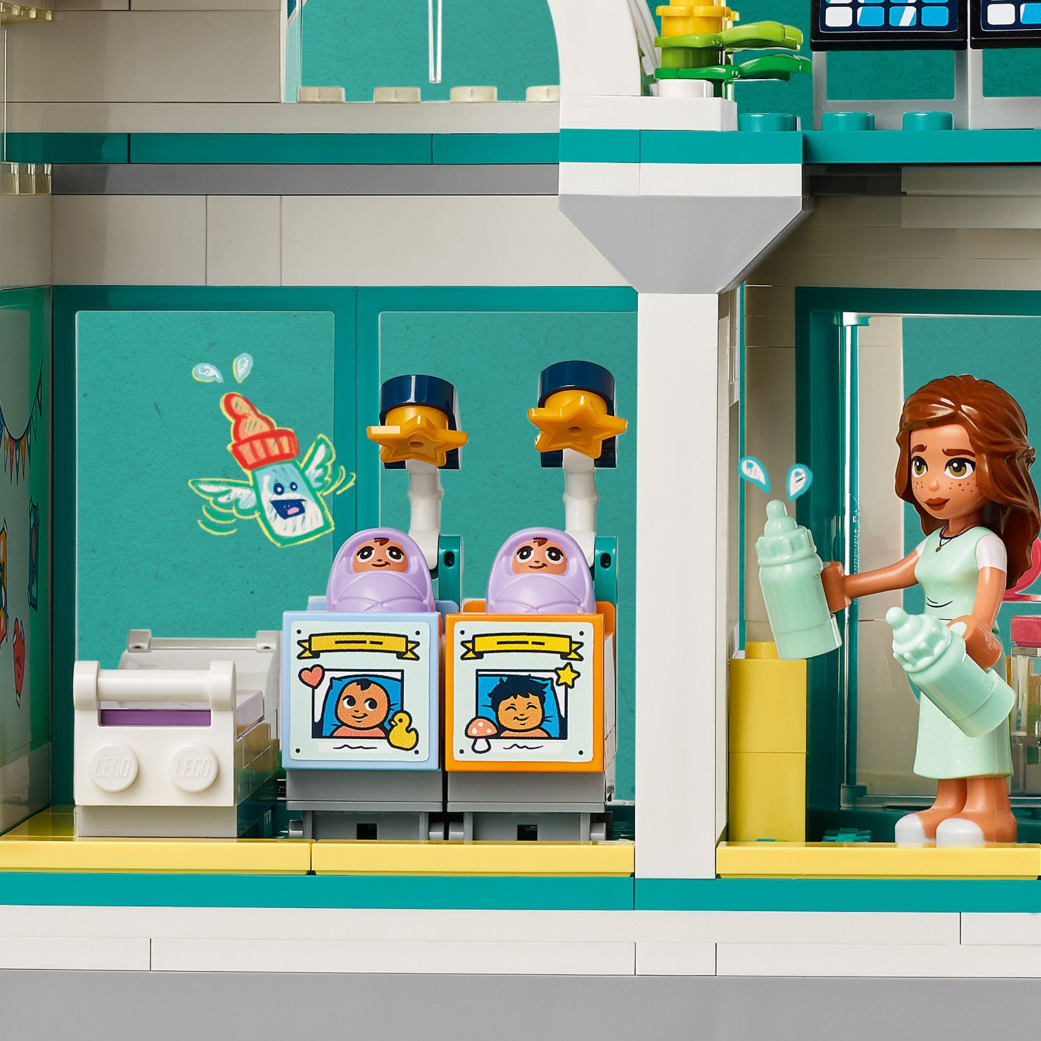 LEGO® Friends™ Heartlake City Hospital - Đồ chơi lắp ráp Bệnh viện Thành phố Heartlake - LEGO 42621 - Hình ảnh bổ sung 6