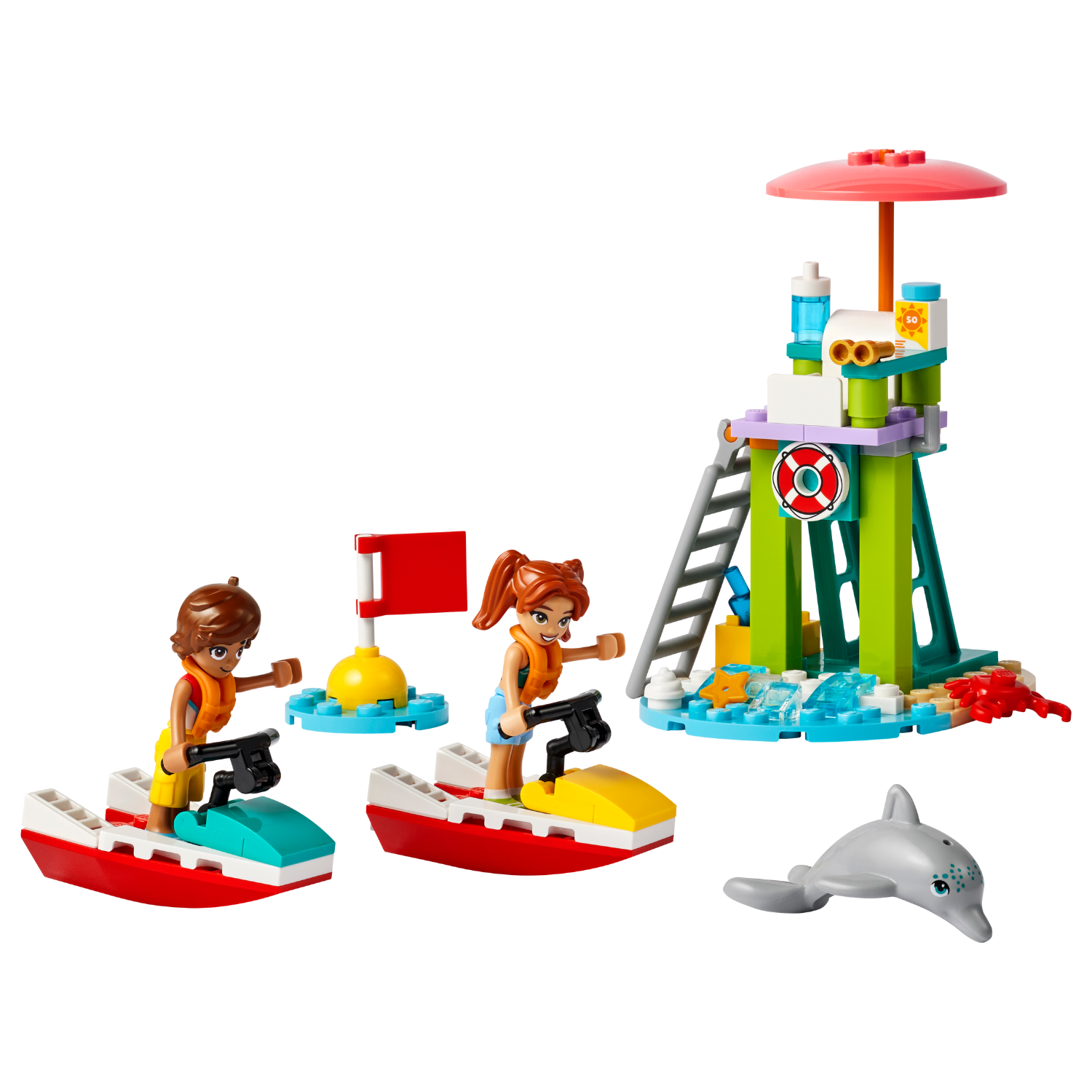 LEGO® Friends™ Beach Water Scooter - Đồ Chơi Lắp Ráp Cứu Hộ Bãi Biển - LEGO 42623 - Hình ảnh chi tiết 2