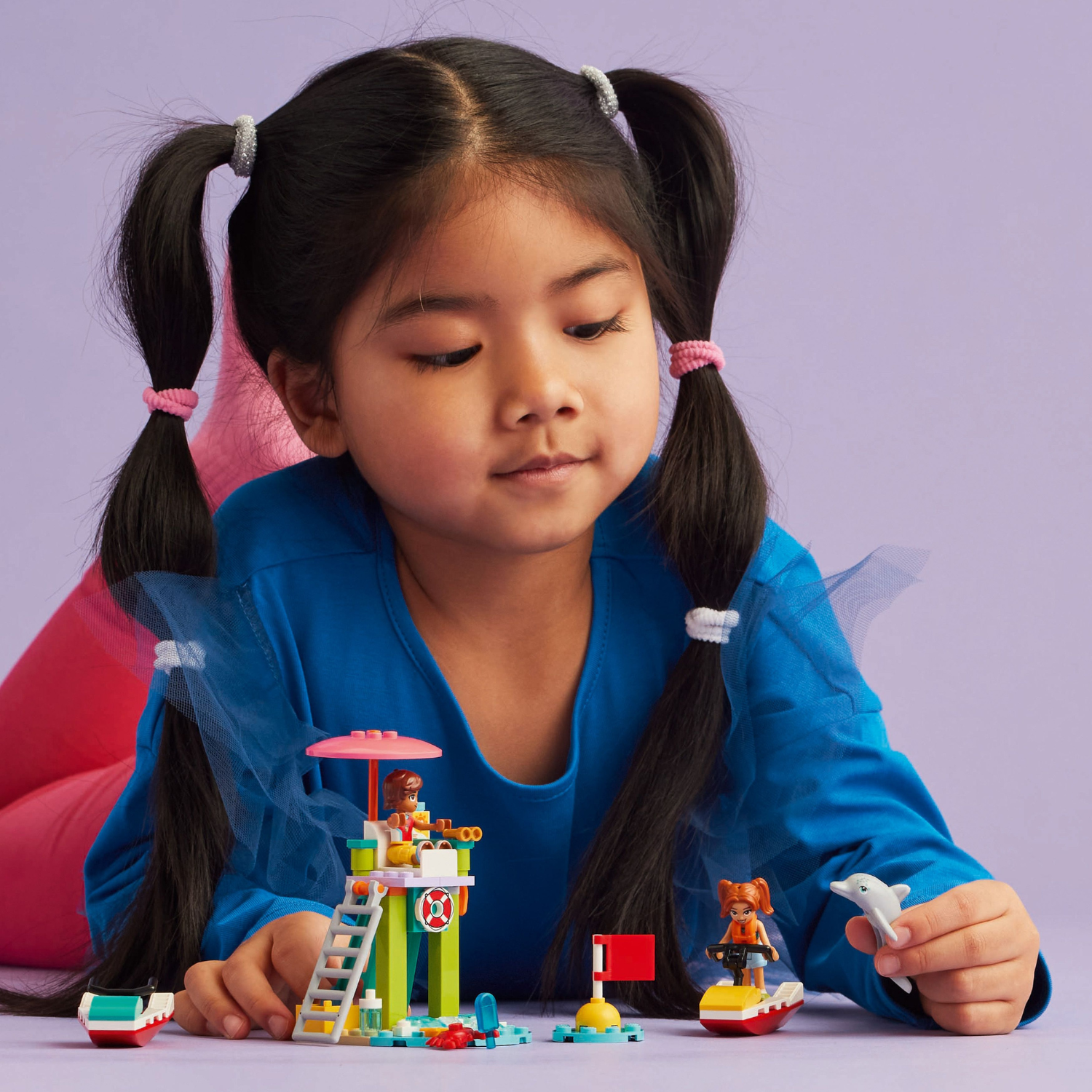 LEGO® Friends™ Beach Water Scooter - Đồ Chơi Lắp Ráp Cứu Hộ Bãi Biển - LEGO 42623 - Hình ảnh bổ sung 4