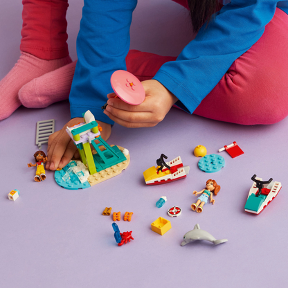 LEGO® Friends™ Beach Water Scooter - Đồ Chơi Lắp Ráp Cứu Hộ Bãi Biển - LEGO 42623 - Góc nhìn khác 3