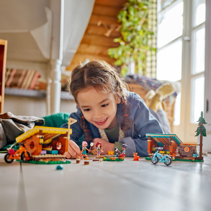 LEGO® Friends™ Adventure Camp Cosy Cabins - Bộ Đồ Chơi Lắp Ráp Lều Trại Dã Ngoại LEGO 42624 - Hình ảnh bổ sung 4