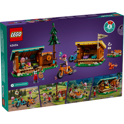 LEGO® Friends™ Adventure Camp Cosy Cabins - Bộ Đồ Chơi Lắp Ráp Lều Trại Dã Ngoại LEGO 42624 LEGO - Lego