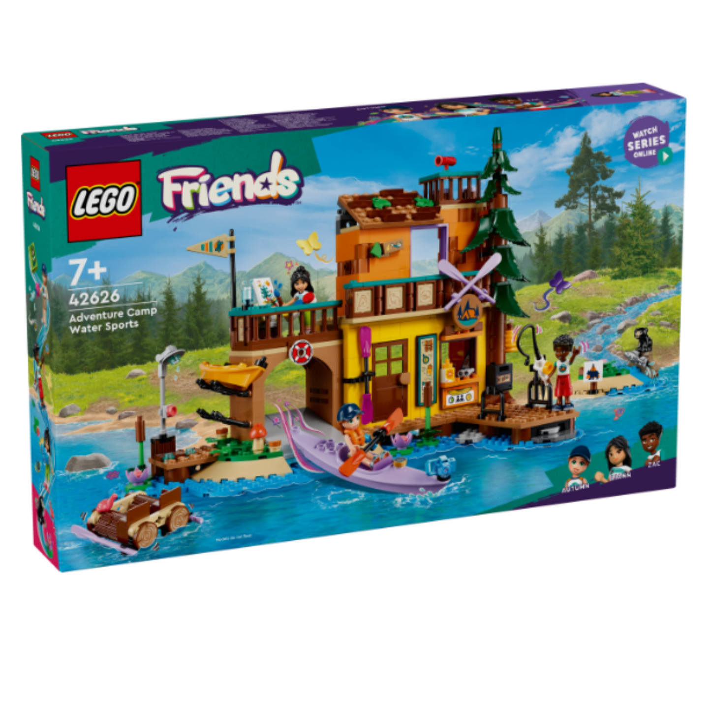 LEGO® Friends™ Adventure Camp Water Sports - Đồ chơi lắp ráp Cắm trại Thể thao dưới nước LEGO 42626 - Hình ảnh sản phẩm