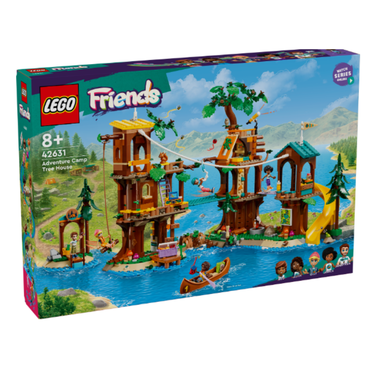 LEGO® Friends™ Adventure Camp Tree House - Đồ Chơi Lắp Ráp Ngôi Nhà Trên Cây Tại Trại Hè Phiêu Lưu (42631) - Hình ảnh sản phẩm