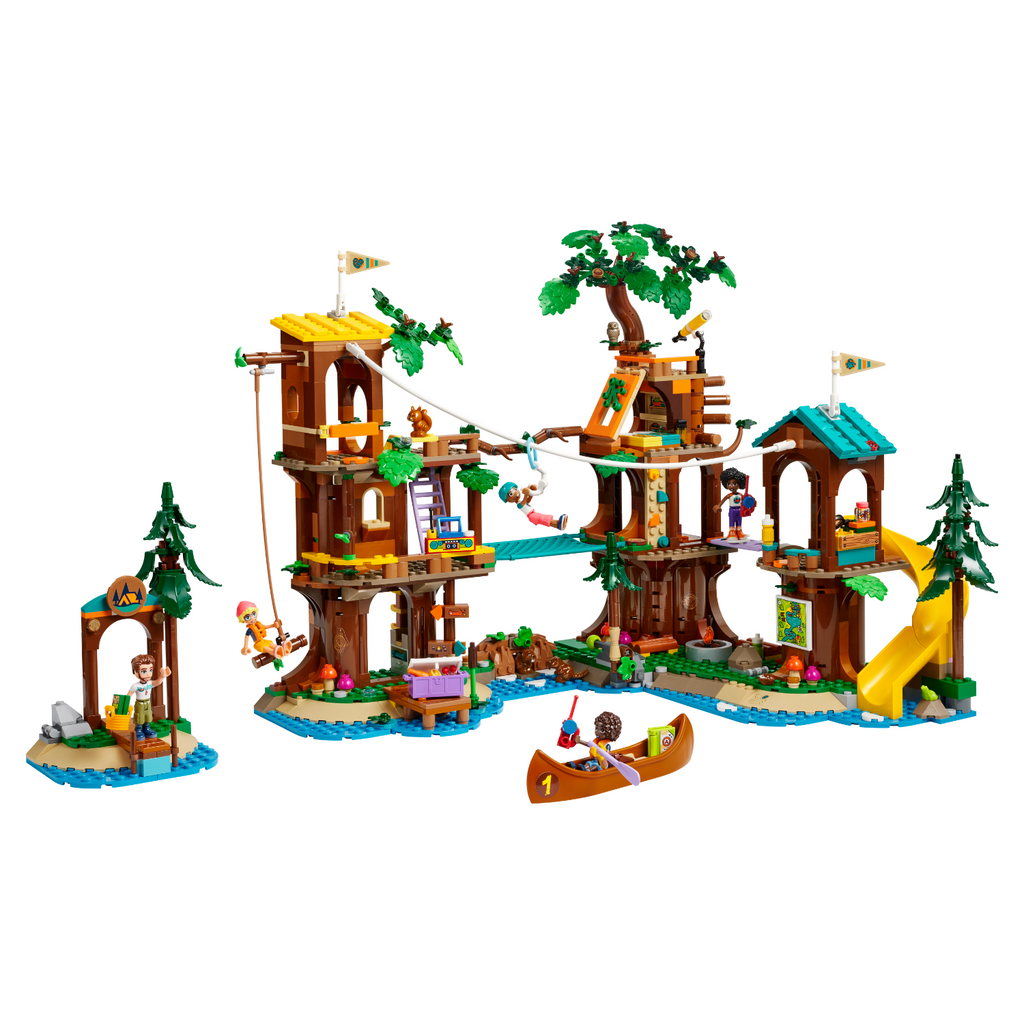 LEGO® Friends™ Adventure Camp Tree House - Đồ Chơi Lắp Ráp Ngôi Nhà Trên Cây Tại Trại Hè Phiêu Lưu (42631) - Hình ảnh bổ sung 4