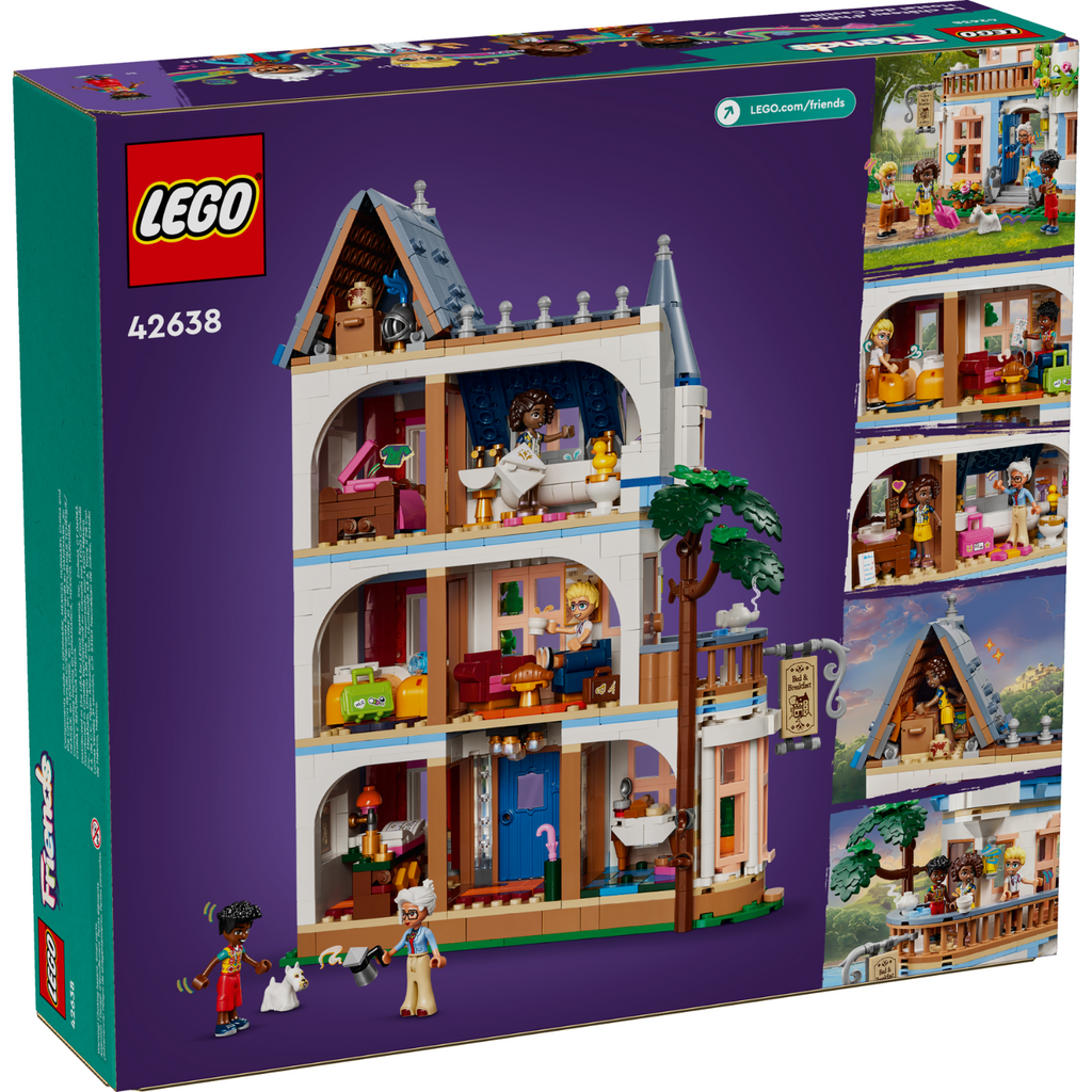 LEGO® Friends™ Castle Bed and Breakfast - Mô Hình Khách Sạn Lâu Đài (42638) LEGO - LEGO Sets