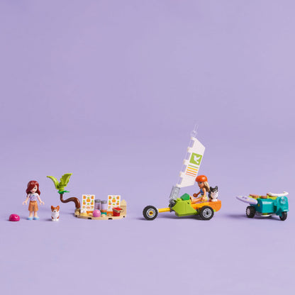 LEGO® Friends™ Surfing Dogs and Scooter Adventure Chuyến Phiêu Lưu Lướt Sóng Cùng Cún Cưng LEGO 42641 - Góc nhìn khác 3