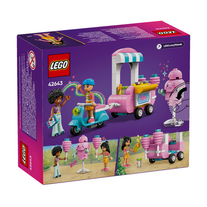LEGO® Friends™ Cotton Candy Stand and Scooter - Bộ Lắp Ráp Quầy Kẹo Bông Và Xe Scooter - LEGO 42643 LEGO - ảnh 2 - LEGO Frien
