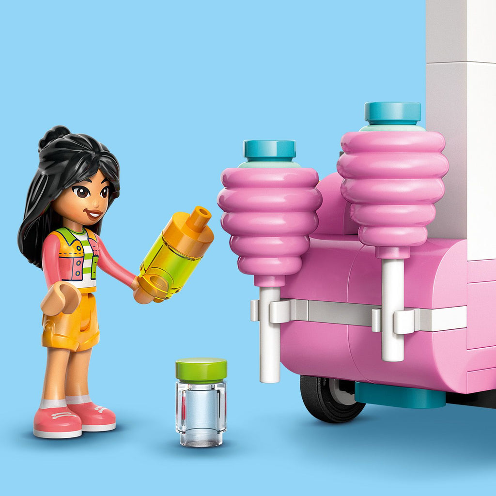 LEGO® Friends™ Cotton Candy Stand and Scooter - Bộ Lắp Ráp Quầy Kẹo Bông Và Xe Scooter - LEGO 42643 - Hình ảnh bổ sung 7