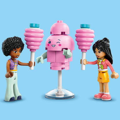 LEGO® Friends™ Cotton Candy Stand and Scooter - Bộ Lắp Ráp Quầy Kẹo Bông Và Xe Scooter - LEGO 42643 - Hình ảnh bổ sung 6