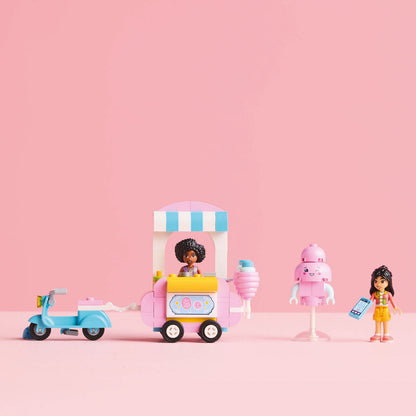 LEGO® Friends™ Cotton Candy Stand and Scooter - Bộ Lắp Ráp Quầy Kẹo Bông Và Xe Scooter - LEGO 42643 - Góc nhìn khác 3