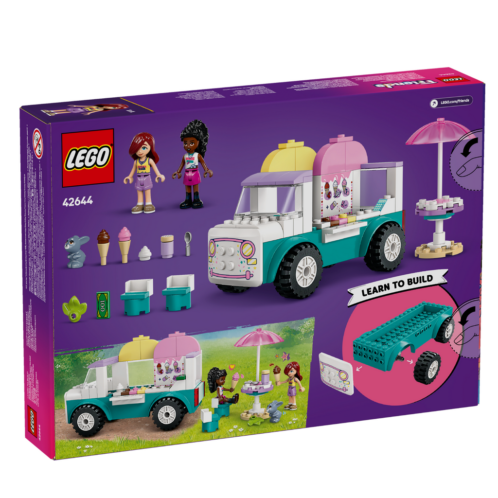 LEGO® Friends™ Heartlake City Ice Cream Truck - Xe Kem Đồ Chơi Lắp Ráp LEGO 42644 - Hình ảnh bổ sung 9