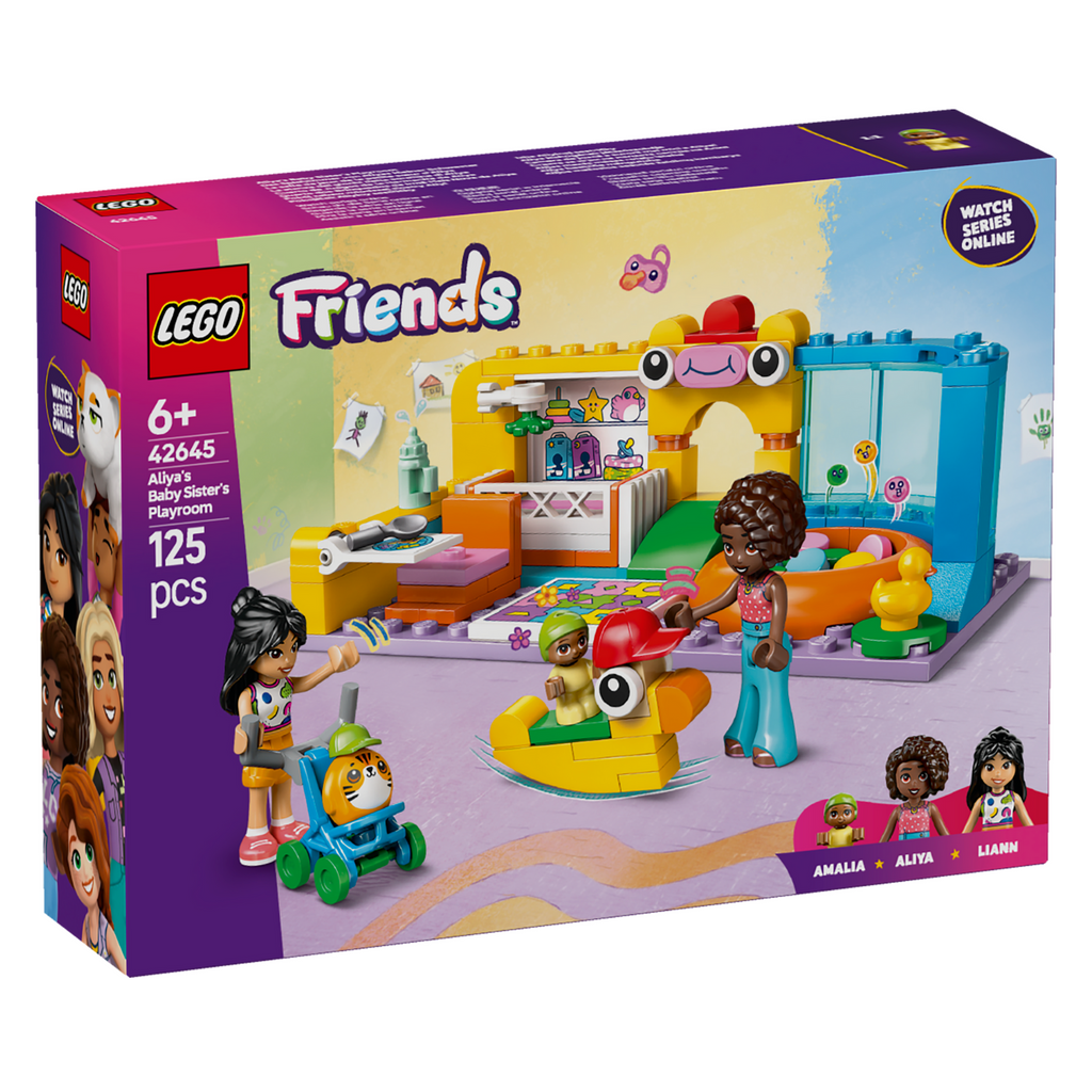 LEGO® Friends™ Aliya's Baby Sister's Playroom - Đồ chơi lắp ráp phòng chơi em bé - LEGO 42645 - Hình ảnh sản phẩm