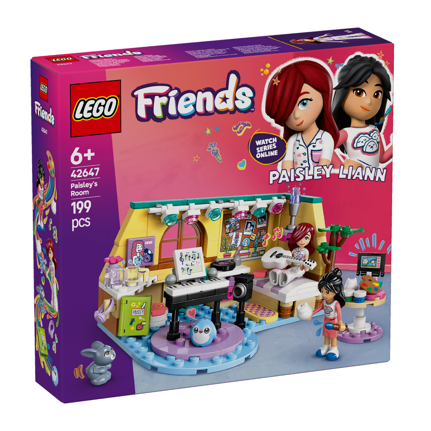 LEGO® Friends™ Paisley's Room - Đồ Chơi Lắp Ráp Phòng Ngủ Sáng Tạo LEGO 42647 - Hình ảnh sản phẩm