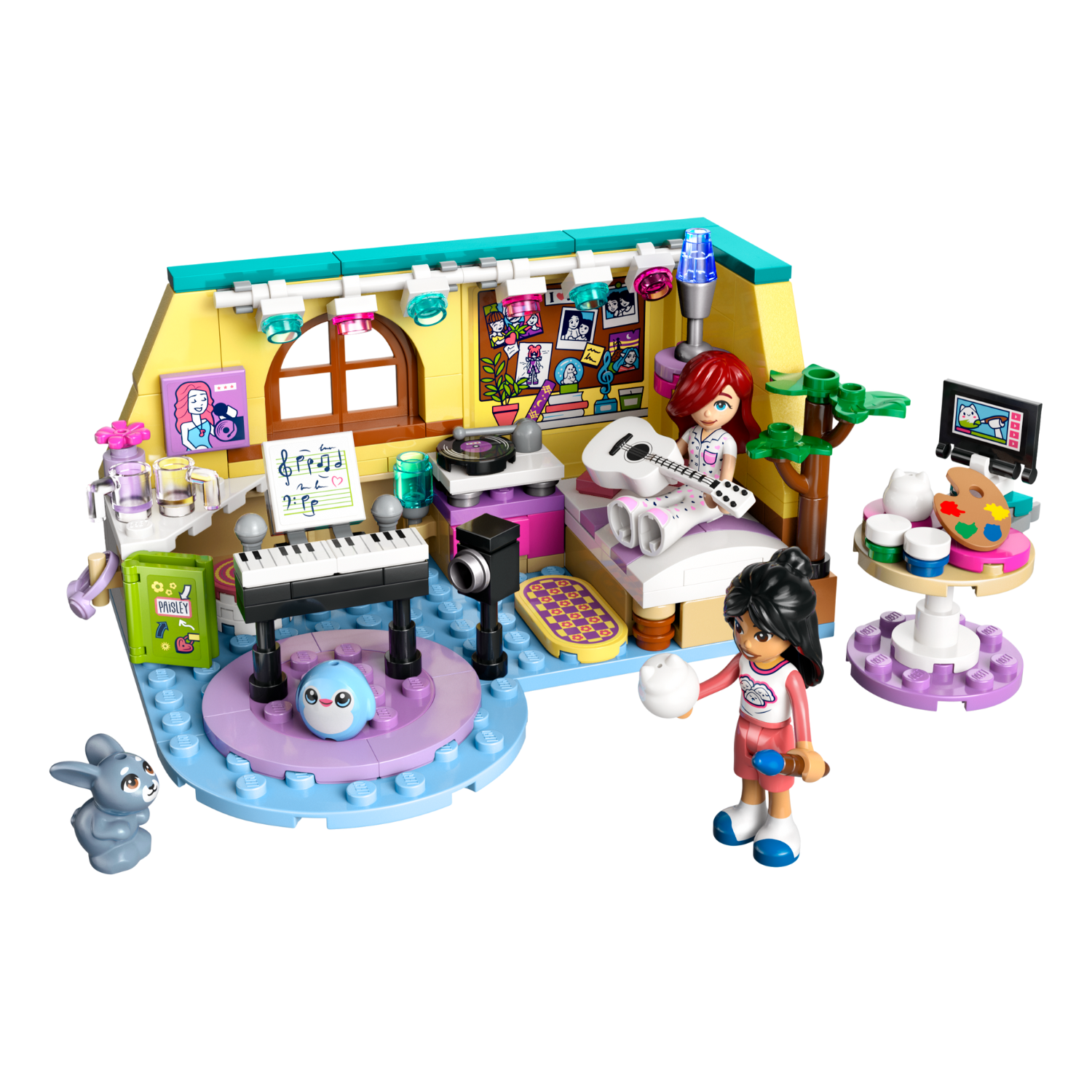 LEGO® Friends™ Paisley's Room - Đồ Chơi Lắp Ráp Phòng Ngủ Sáng Tạo LEGO 42647 - Hình ảnh chi tiết 2