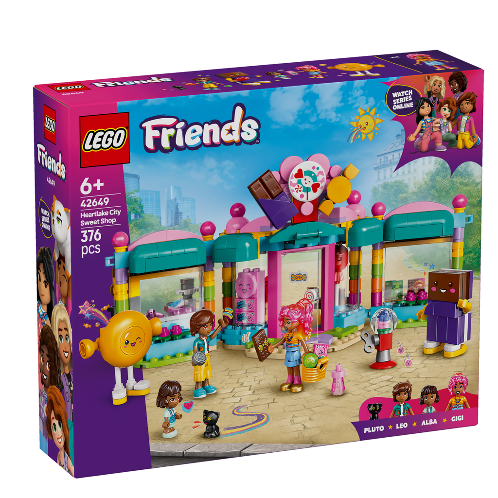 LEGO® Friends™ Heartlake City Candy Store - Đồ Chơi Lắp Ráp Tiệm Kẹo Thành Phố Heartlake - LEGO 42649 - Hình ảnh sản phẩm