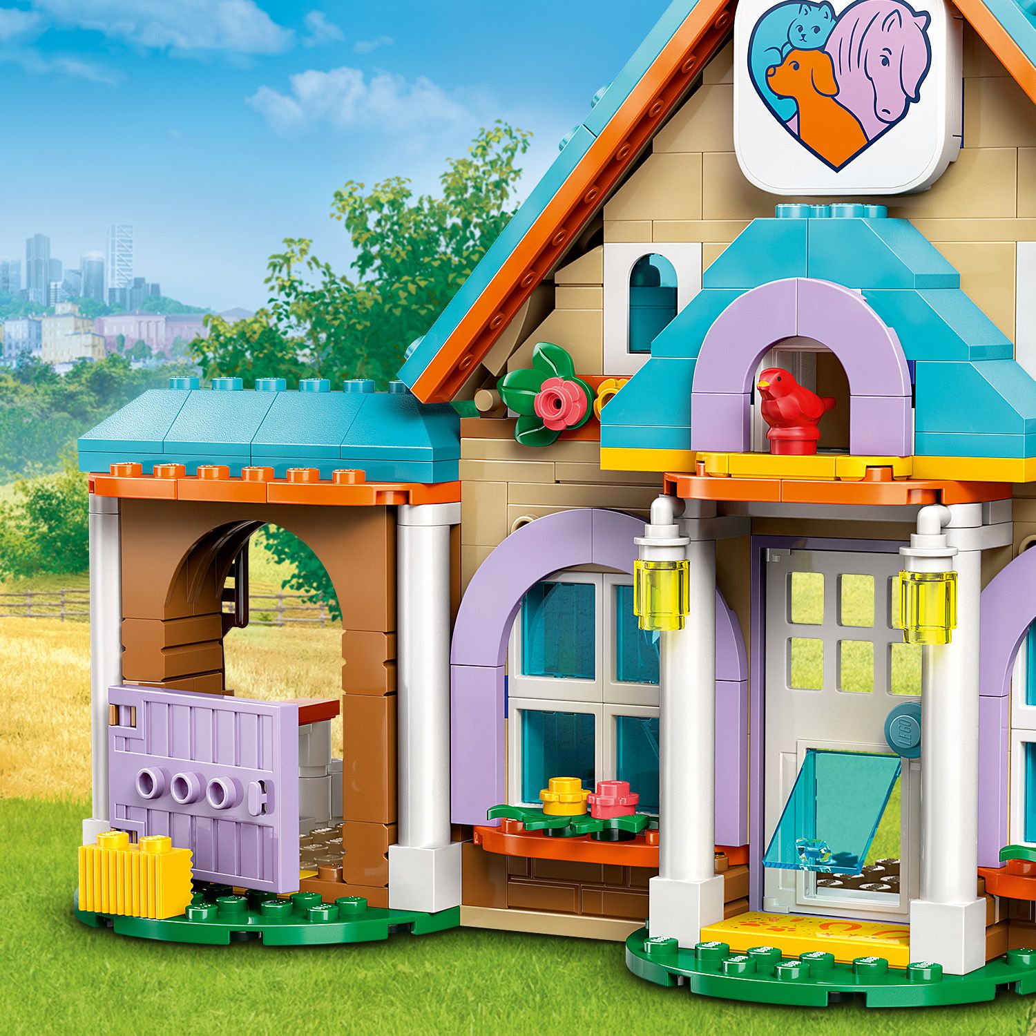 LEGO® Friends™ Horse and Pet Vet Clinic - Đồ Chơi Lắp Ráp Phòng Khám Thú Y & Chuồng Ngựa LEGO 42651 LEGO - ảnh 2 - Lego