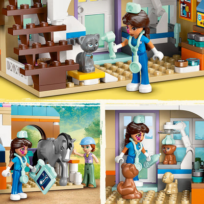 LEGO® Friends™ Horse and Pet Vet Clinic - Đồ Chơi Lắp Ráp Phòng Khám Thú Y & Chuồng Ngựa LEGO 42651 LEGO - ảnh 1 - Lego