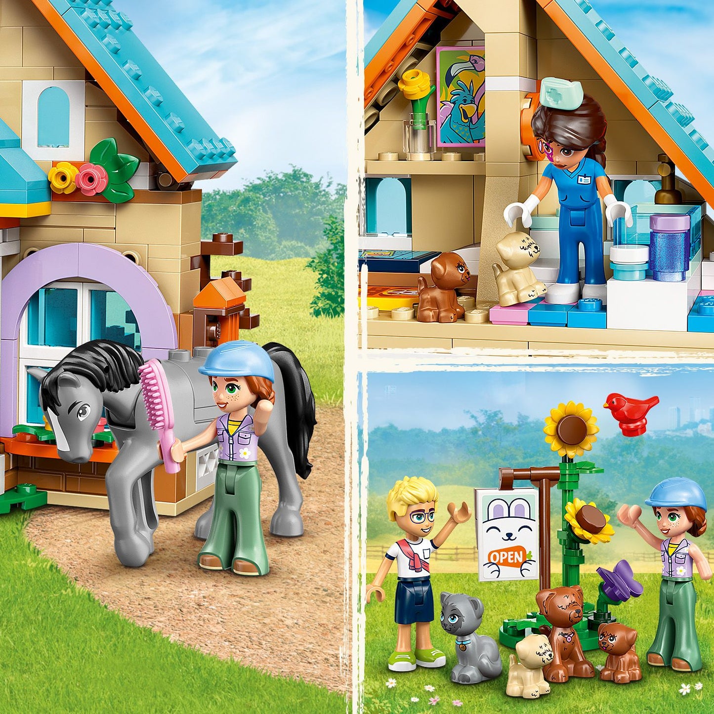 LEGO® Friends™ Horse and Pet Vet Clinic - Đồ Chơi Lắp Ráp Phòng Khám Thú Y & Chuồng Ngựa LEGO 42651 - Hình ảnh bổ sung 6
