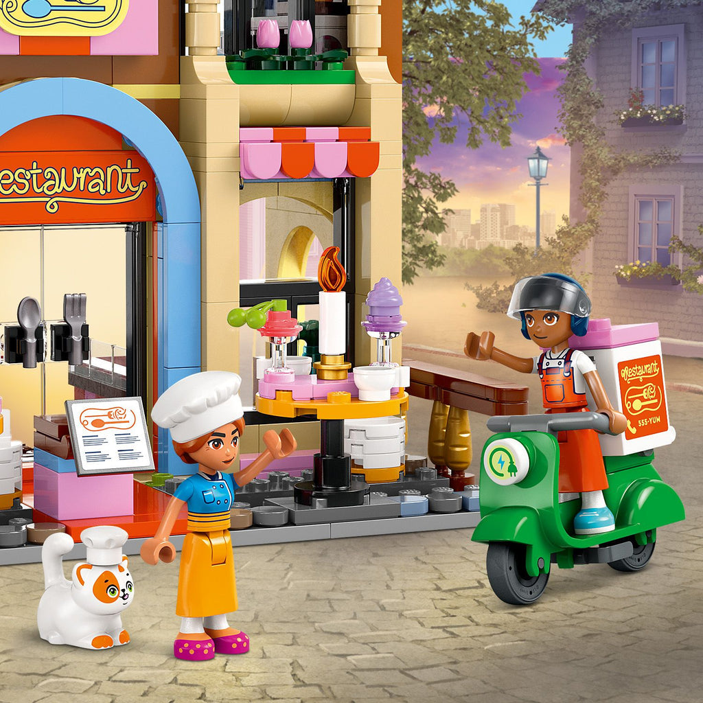 LEGO® Friends™ Restaurant and Cooking School - Bộ Lắp Ráp Nhà Hàng và Trường Dạy Nấu Ăn - LEGO 42655 - Hình ảnh bổ sung 7