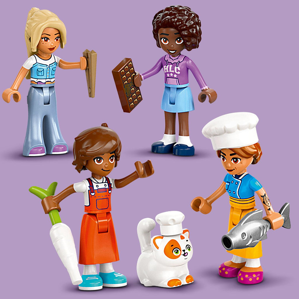 LEGO® Friends™ Restaurant and Cooking School - Bộ Lắp Ráp Nhà Hàng và Trường Dạy Nấu Ăn - LEGO 42655 - Hình ảnh bổ sung 6