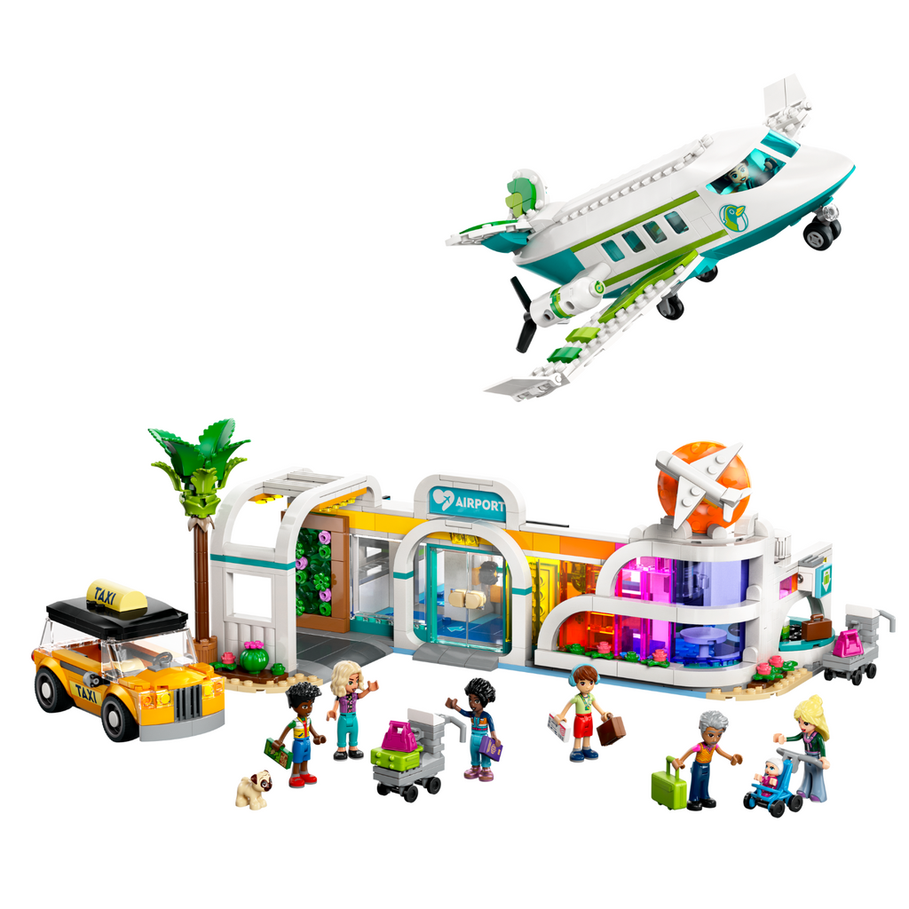 LEGO® Friends™ Heartlake City Airport and Airplane - Đồ chơi lắp ráp Sân bay và Máy bay Thành phố Heartlake - LEGO 42656 - Hình ảnh chi tiết 2