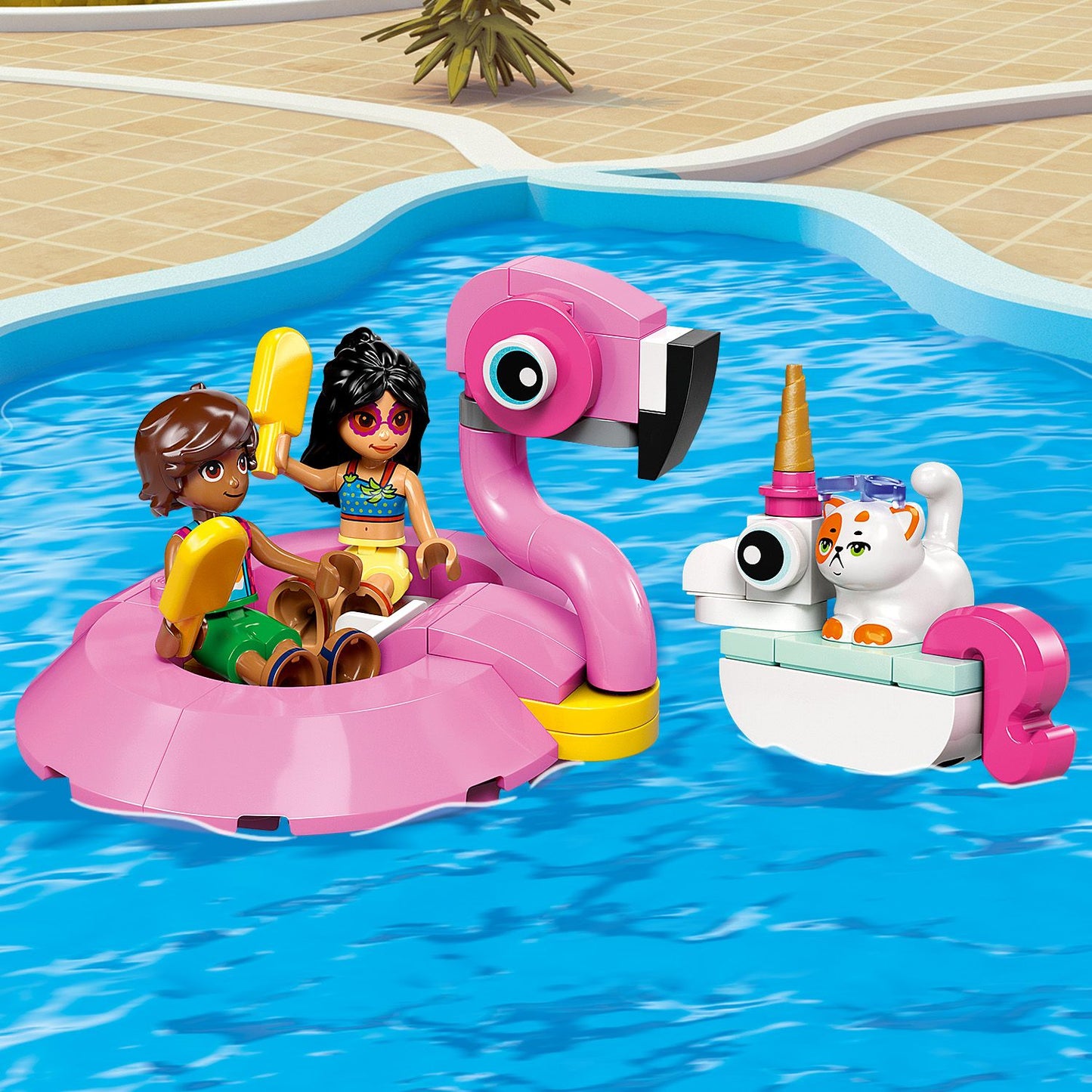 LEGO® Friends™ Unicorn & Flamingo Pool Party - Bộ đồ chơi lắp ráp Tiệc bể bơi (42658) - LEGO - Hình ảnh bổ sung 6
