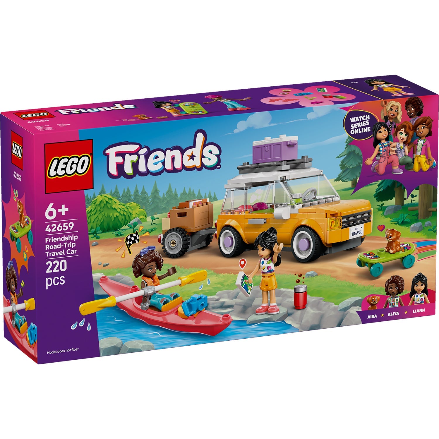 LEGO® Friends™ Friendship Road-Trip Travel Car - Xe Du Lịch Dã Ngoại #42659 LEGO - Hình ảnh sản phẩm