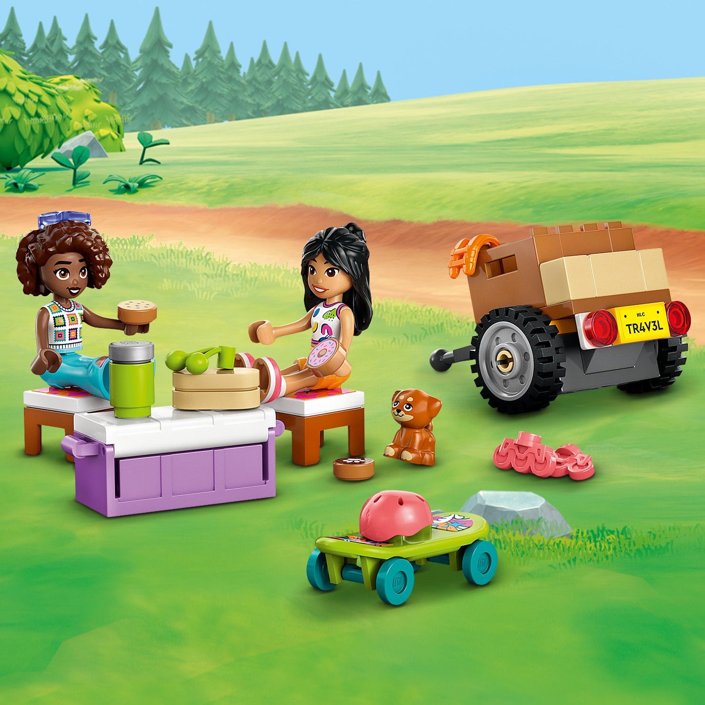 LEGO® Friends™ Friendship Road-Trip Travel Car - Xe Du Lịch Dã Ngoại #42659 LEGO - Hình ảnh bổ sung 7
