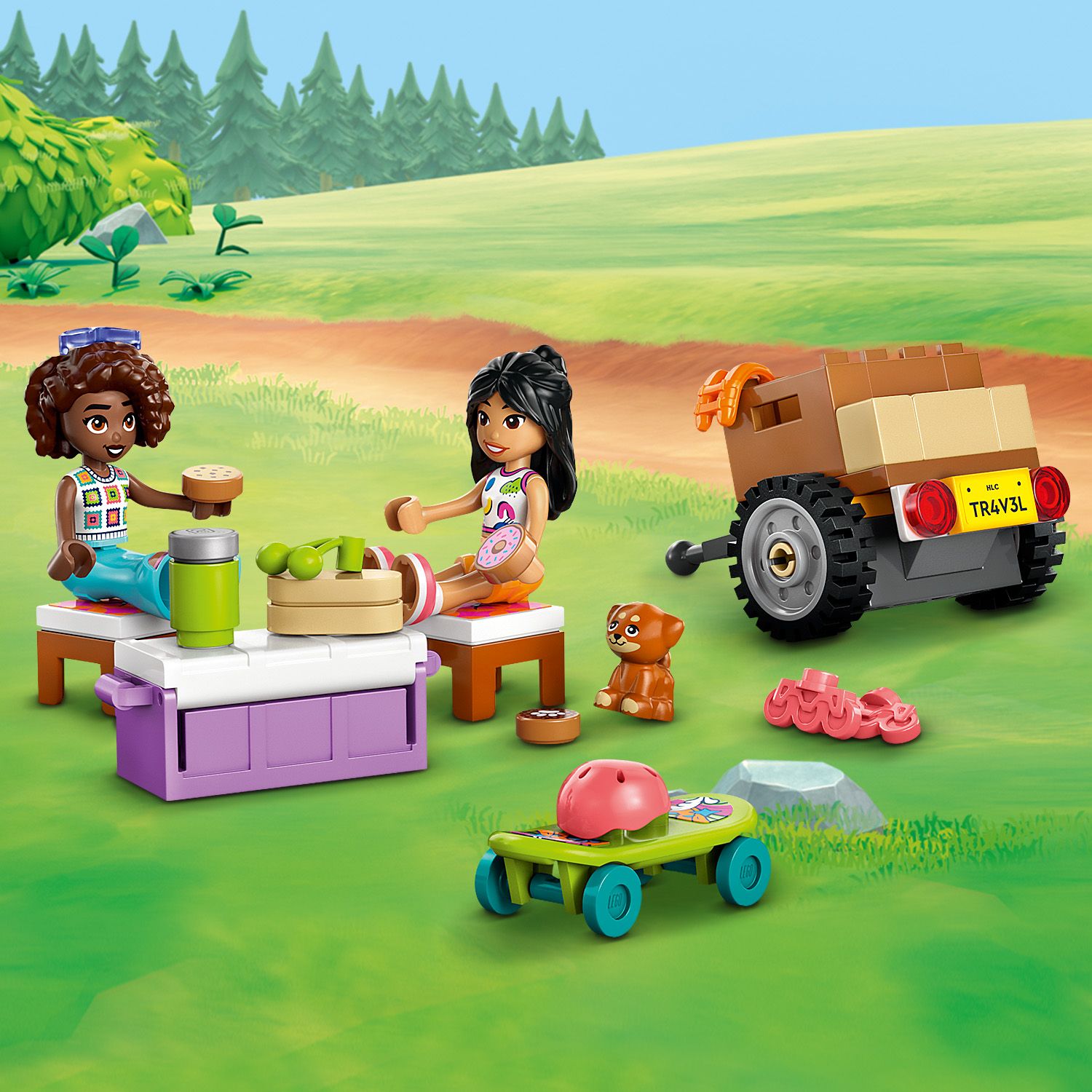 LEGO® Friends™ Friendship Road-Trip Travel Car - Xe Du Lịch Dã Ngoại #42659 LEGO - Hình ảnh bổ sung 7