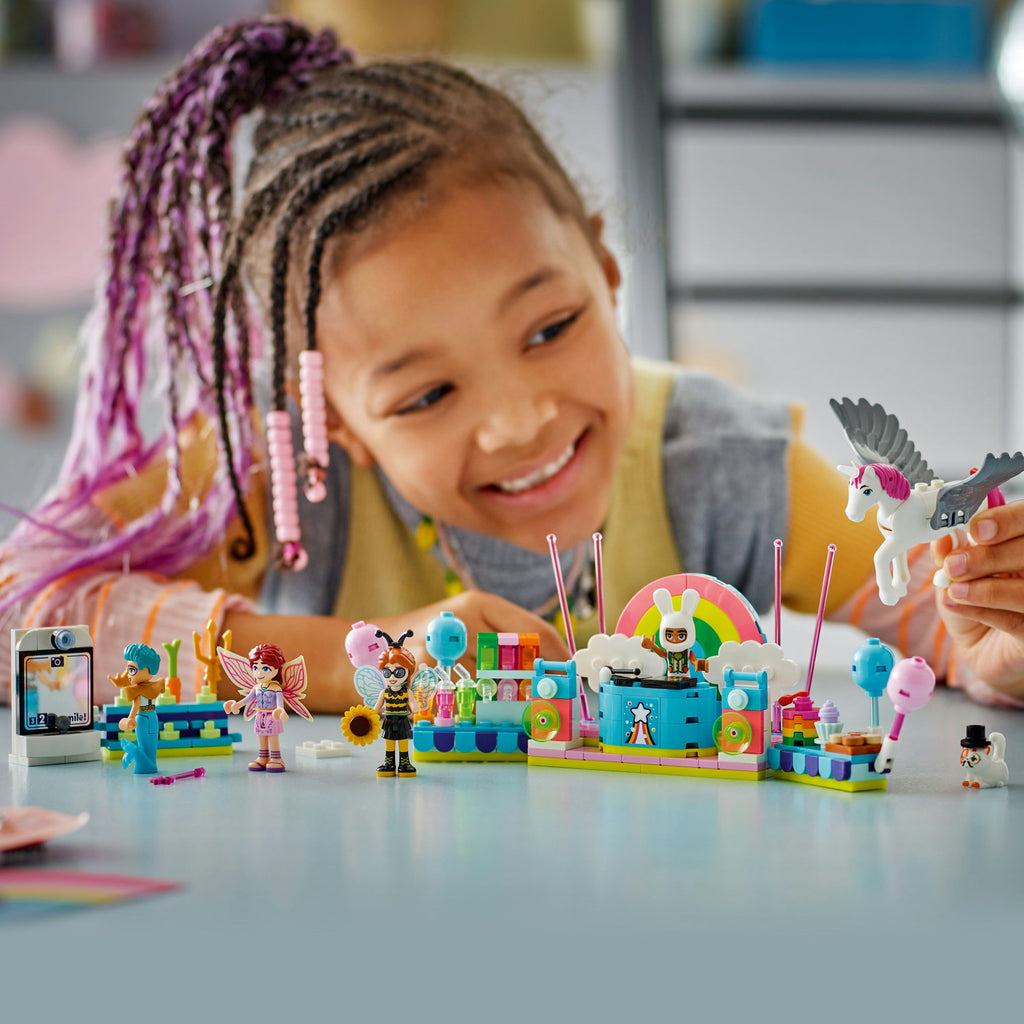 LEGO® Friends™ Costume Party with Unicorn & Fairy - Đồ Chơi Lắp Ráp Tiệc Hóa Trang - LEGO 42661 - Góc nhìn khác 3