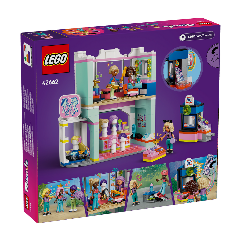 LEGO® Friends™ Hair Salon and Accessories Store - Tiệm Làm Tóc và Cửa Hàng Phụ Kiện - LEGO 42662 - Hình ảnh bổ sung 9
