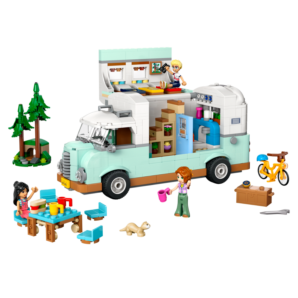 LEGO® Friends™ Friendship Camper Van Adventure - Đồ chơi lắp ráp Xe van cắm trại tình bạn - LEGO 42663 - Hình ảnh chi tiết 2