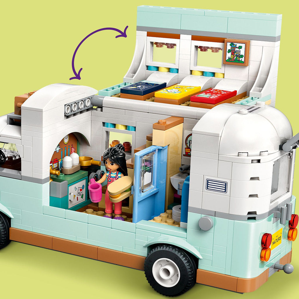 LEGO® Friends™ Friendship Camper Van Adventure - Đồ chơi lắp ráp Xe van cắm trại tình bạn - LEGO 42663 - Hình ảnh bổ sung 5