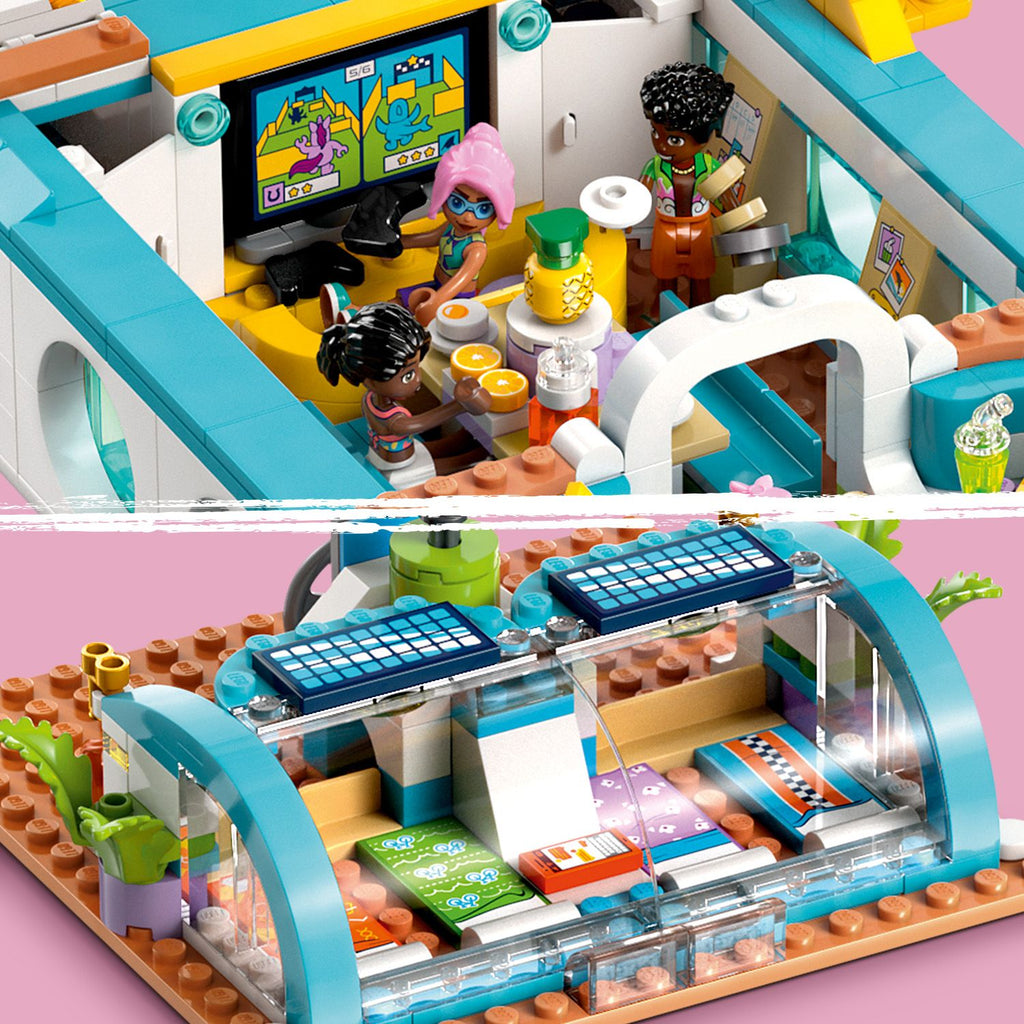 LEGO® Friends™ Travel Boat Adventure - Bộ Lắp Ráp Du Thuyền Phiêu Lưu (42664) - LEGO Chính Hãng LEGO - ảnh 3 - LEGO Friends