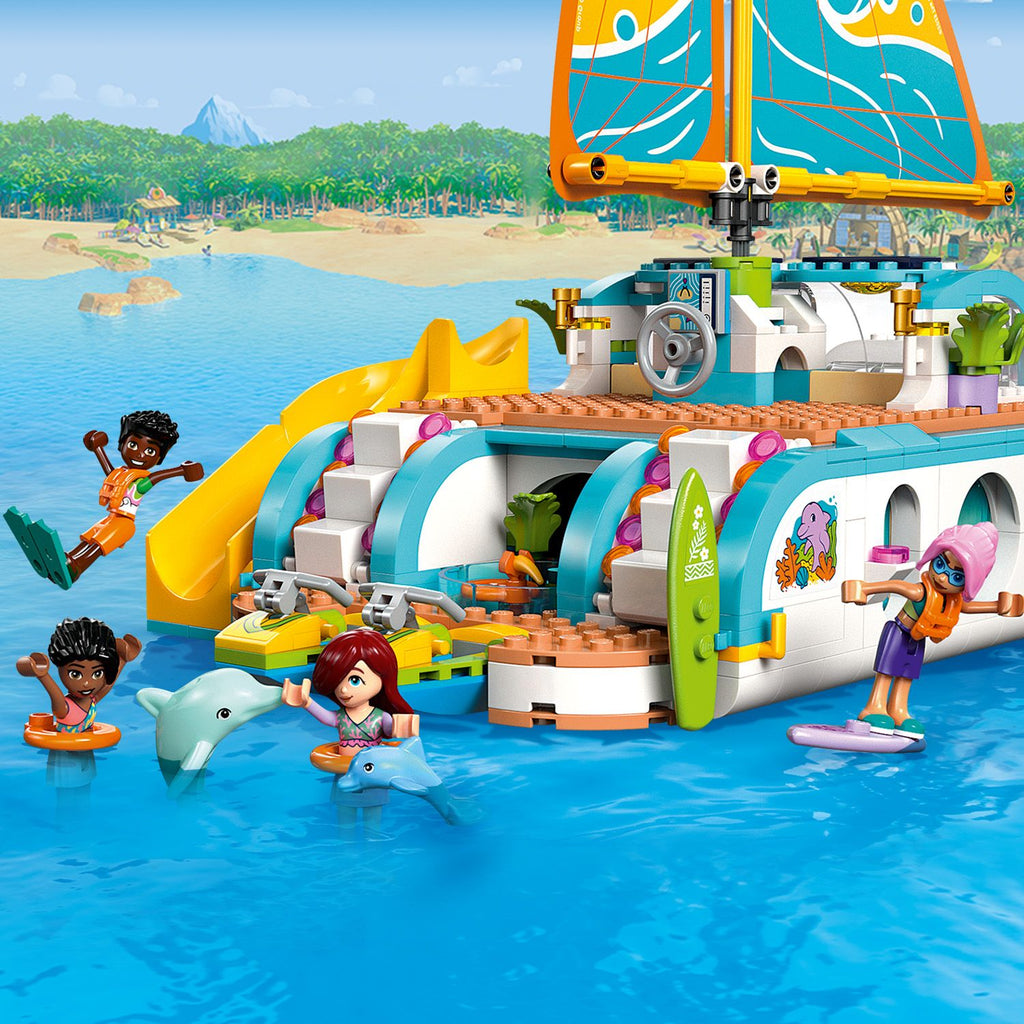 LEGO® Friends™ Travel Boat Adventure - Bộ Lắp Ráp Du Thuyền Phiêu Lưu (42664) - LEGO Chính Hãng LEGO - ảnh 4 - LEGO Friends