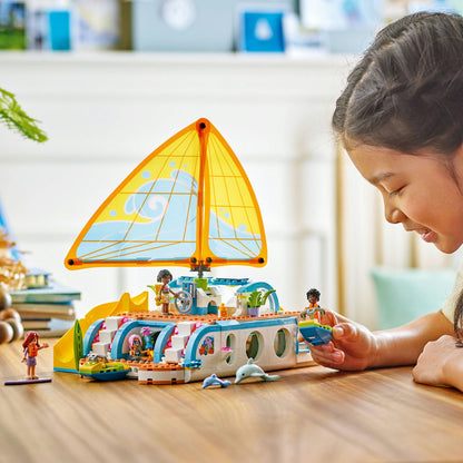 LEGO® Friends™ Travel Boat Adventure - Bộ Lắp Ráp Du Thuyền Phiêu Lưu (42664) - LEGO Chính Hãng - Góc nhìn khác 3